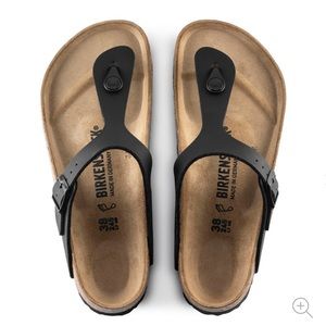 BIRKENSTOCK -  Gizeh - Black - Size 39